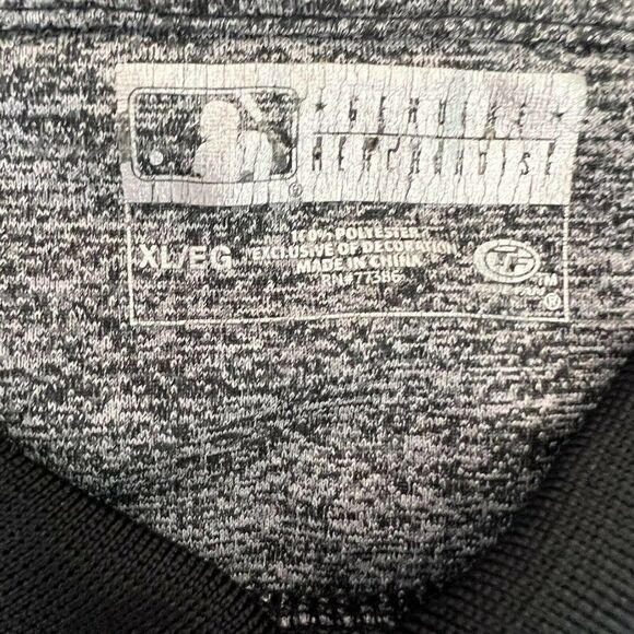 San Francisco Giants Polo Shirt Gray Black Authentic MLB Mens Baseball Size XL - Picture 4 of 8